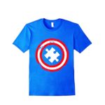 Autism Awareness T-shirt Captain Autism T-shirt