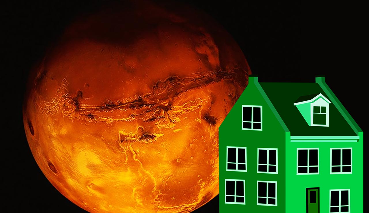 Luxury Mansions on Mars Are Beginning to Sell